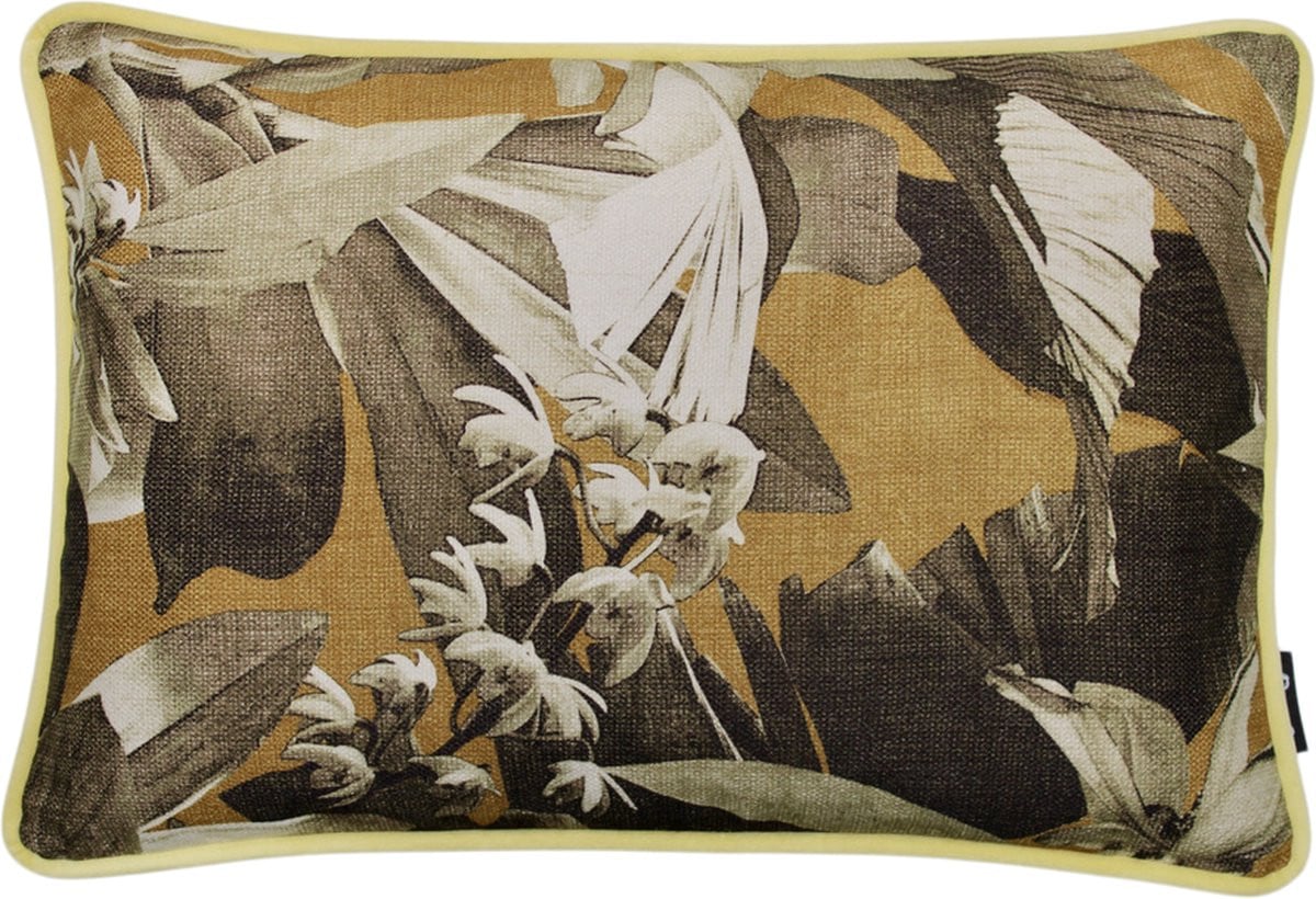 Raaf sierkussenhoes Banana geel 35 x 50 cm