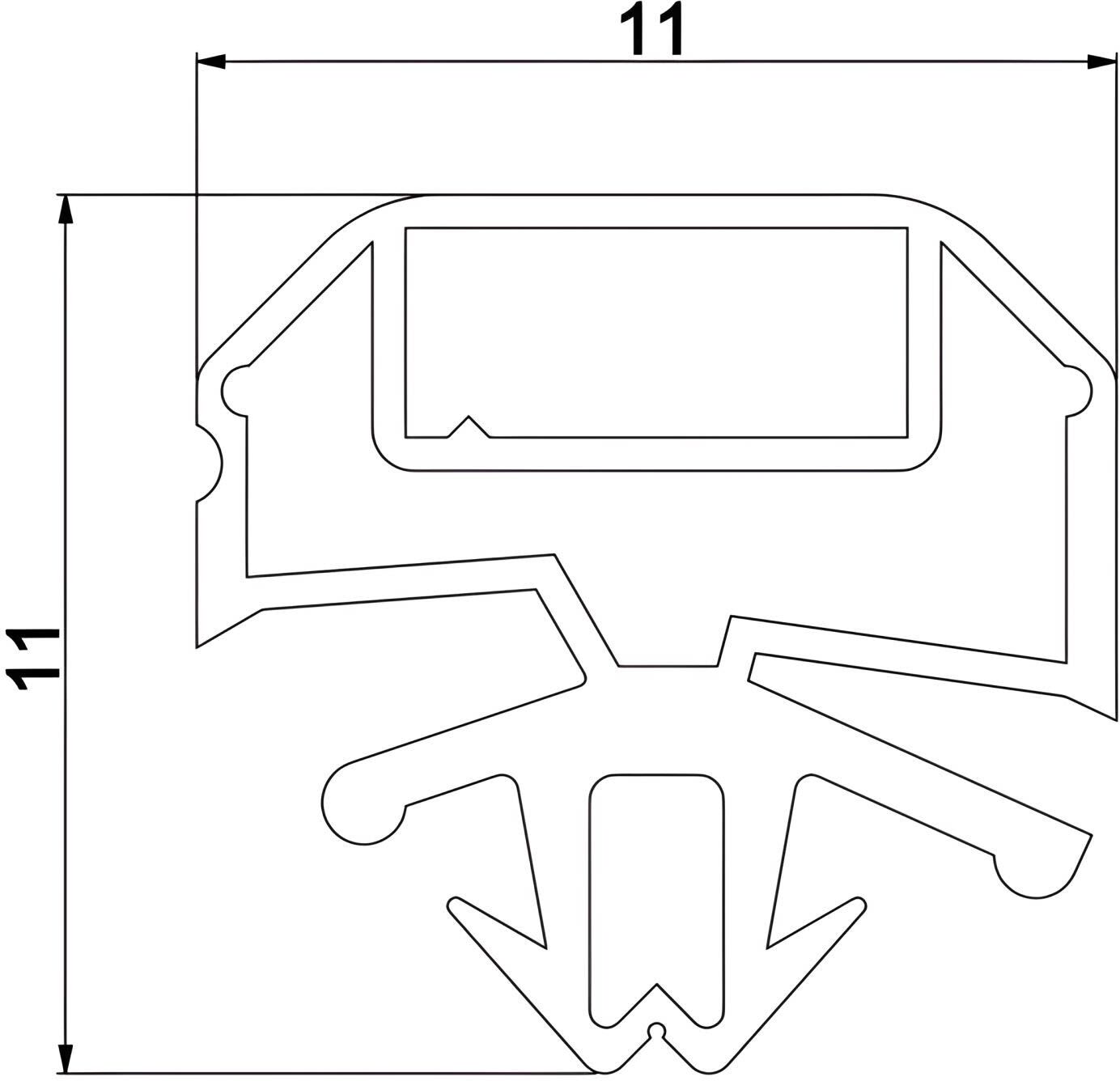 DUSCHOLUX magnetic bar 250341010012100
