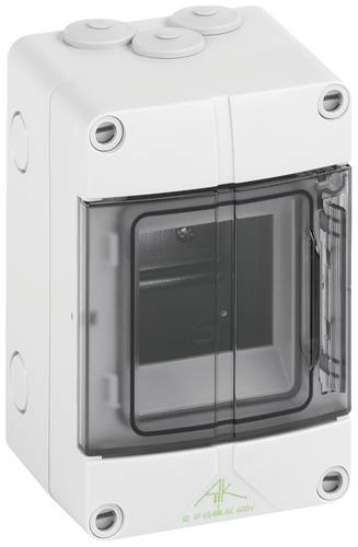 Spelsberg 73540301 AK 03 Verteilerschrank Aufputz Anzahl Teilungen = 3 Anzahl Reihen = 1 Inhalt 1 St.
