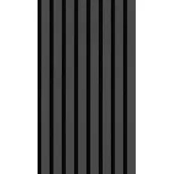 MEISTER Akustikpaneele Acoustic Sense STYLE 2600 x 330 x 20 mm 20118 Iconic grey