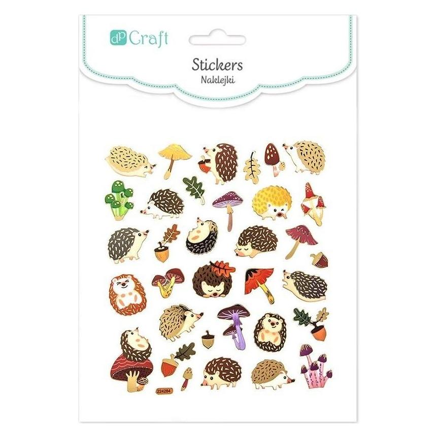 DP Craft Igel Aufkleber 34 Stk (34 Sticker) (47592325)