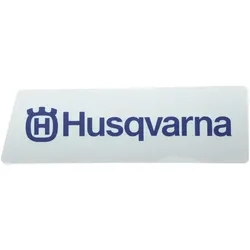 Original Husqvarna Aufkleber Logo Kupplungsdeckel für 346 XP 346 XP G 353 353G 353E-tech 353G E-tech 353 TrioBrake