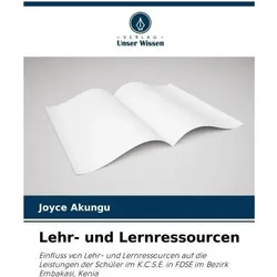Lehr- und Lernressourcen, Schulbücher von Joyce Akungu