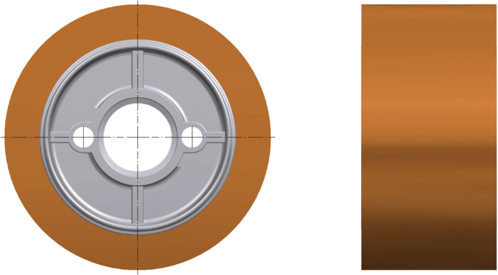 Holzcraft Vorschubrolle Ø 120 x 60 mm VSA2038,2048,4V,4VDC (5119525)