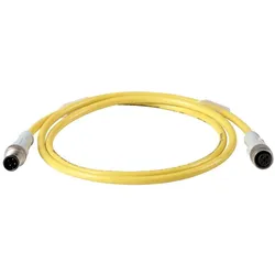 Eaton 136291 Verbindungsleitung, 4p, DC, Kupplung M12 gerade, Stecker gerade, L=1m CSDS4A4CY2201-D