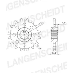Supersprox Ritzel 525 14Z