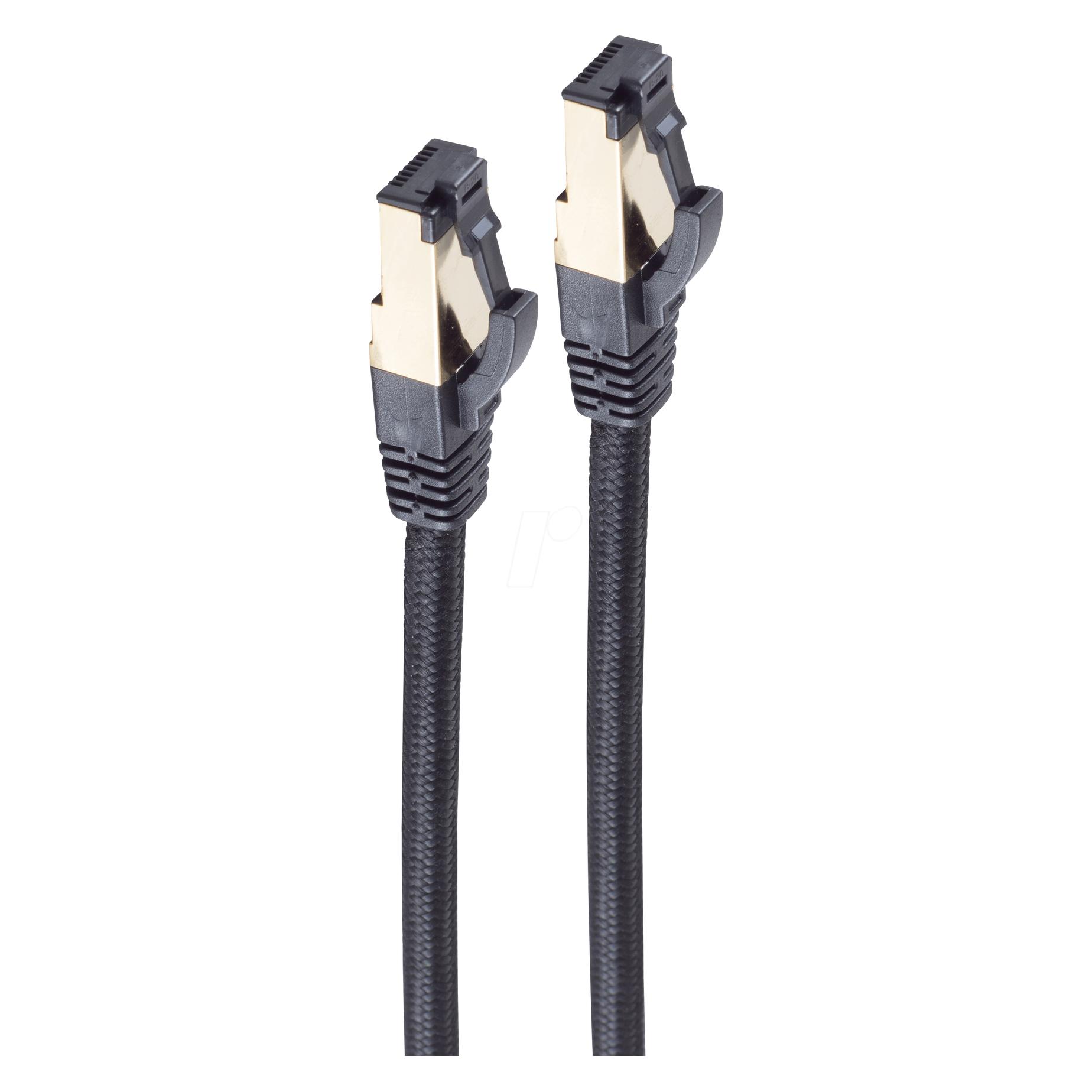 Shiverpeaks BS20-60055. Kabellänge: 5 m, Kabelstandard: Cat6a, Kabelschirmung: S/FTP (S-STP), Anschluss 1: RJ-45 (S/FTP, CAT6a, 5 m) (BS20-60055)