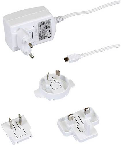 Raspberry Pi T5875DV Steckernetzteil, Festspannung Passend für (Entwicklungskits): Raspberry Pi Ausgangsstrom (max.) 2500mA 1