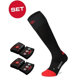 LENZ HEAT 4.1 Socken 2026 inkl. LITHIUM RCB 1200 Pack - 35-38