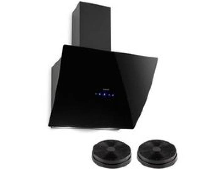 Hotte aspirante Klarstein Annabelle 60 Set - Noir - Recyclage - 2 filtres - 650 m³/h