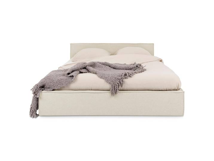 Idimex Polsterbett Pesaro 160x200 cm cremeweiß, Creme, Mode, 160x200 cm, Schlafzimmer, Betten, Polsterbetten