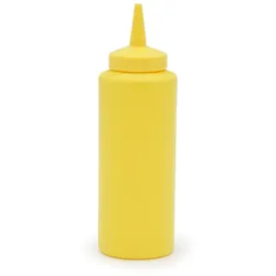 Quetschflasche 355ml gelb