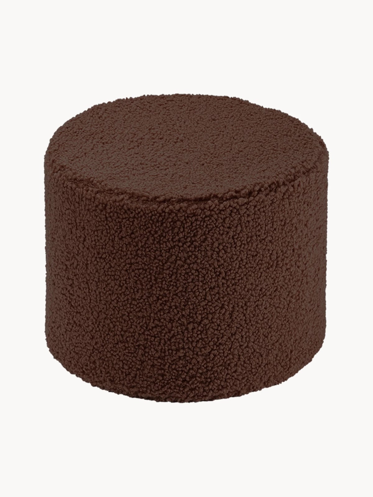 Wigiwama Teddy poef Sugar voor kinderen, Ø 40 cm