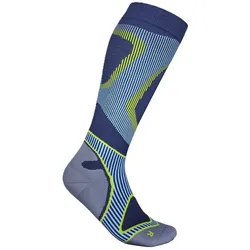 Bauerfeind Laufsocken Run Performance Compression Socks - blau / 41-43 XL