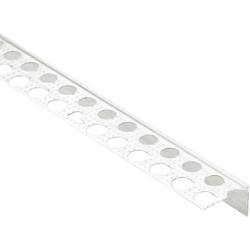Deko Light Combo Anschlussprofil für Spachtelarbeiten Aluminium natur, 2 m 970814 Anschlussprofil Aluminium