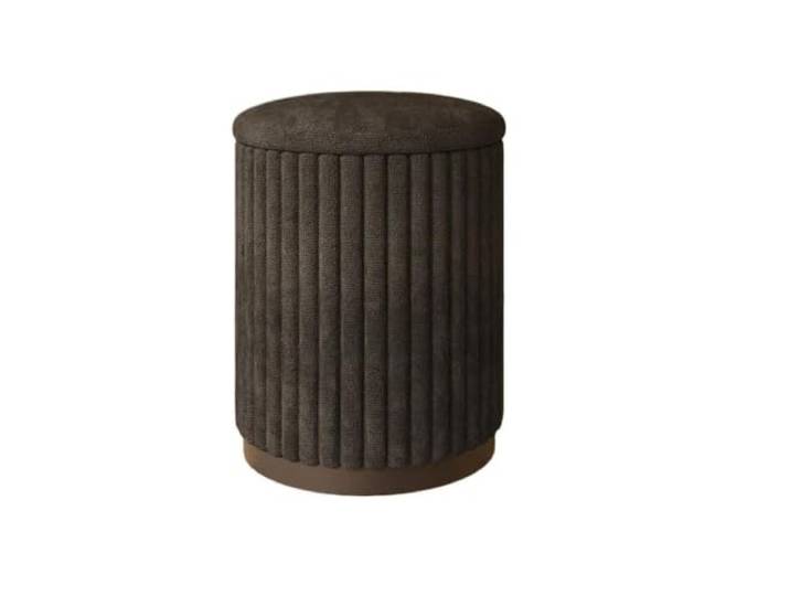 Zymjzbetic Schminkhocker Moderner runder Make-up-Hocker, Schlafzimmer-Aufbewahrung, Schminktisch, Stuhl, niedriger Waschtisch(Color 7)
