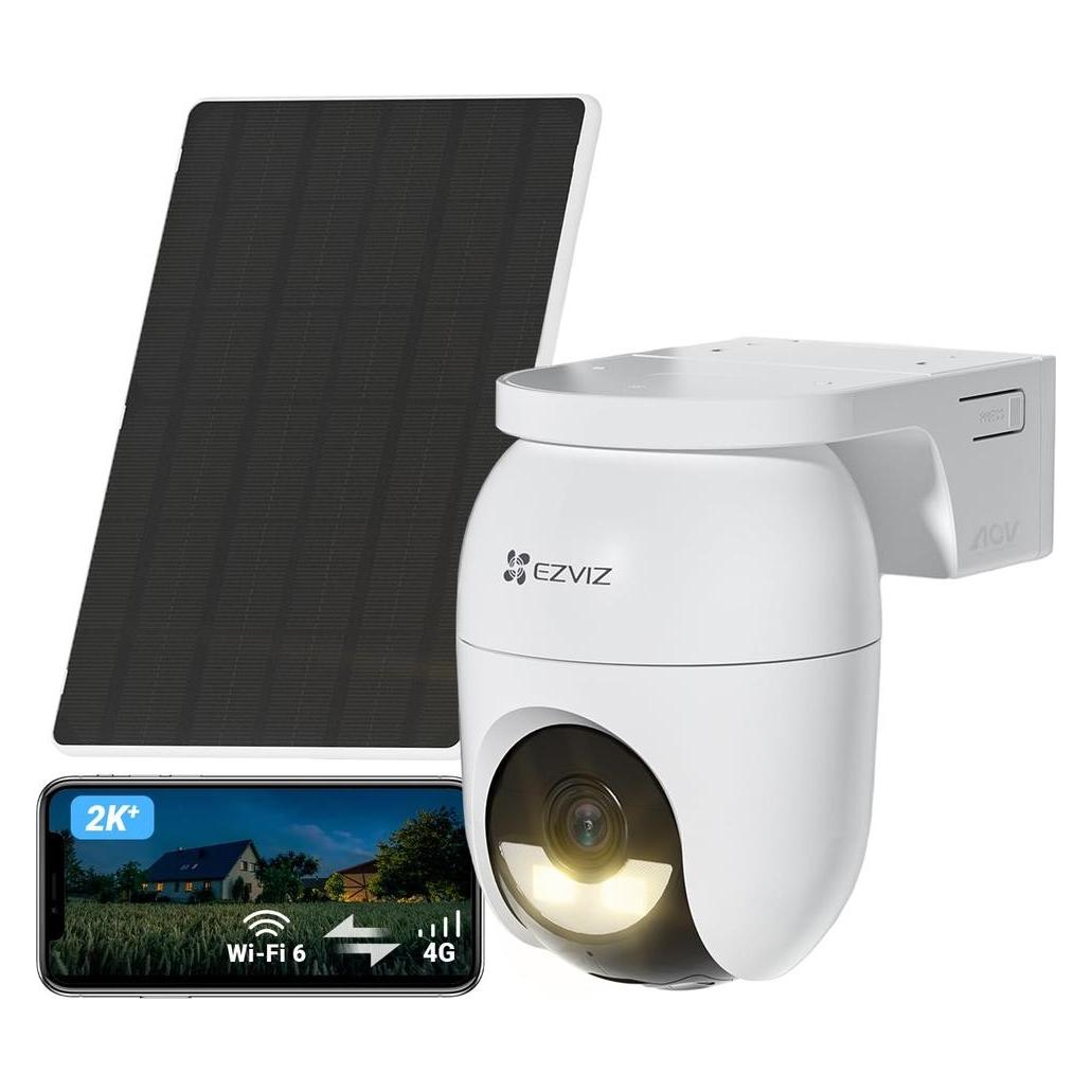 Ezviz IP-Kamera CB8 Lite 4G-WLAN-Set 4 MP (CS-CB8c/SP (4MP,W4GA))
