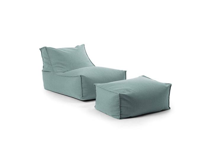 OUTDOOR SITZSACK und Hocker Der Sundowner