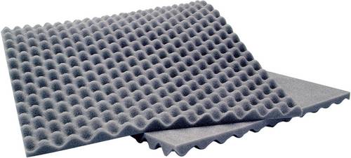 Sinuslive 10076 Akustikschaumstoff (L x B x H) 90 x 40 x 2cm Polyurethan