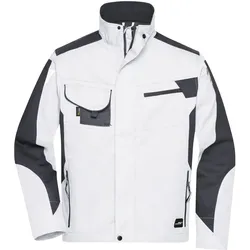 Bundjacke "JN821" - L - white/carbon