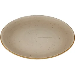 Dessertteller VINTAGE (DH 21x2,50 cm) - braun - DH 21x2,50 cm