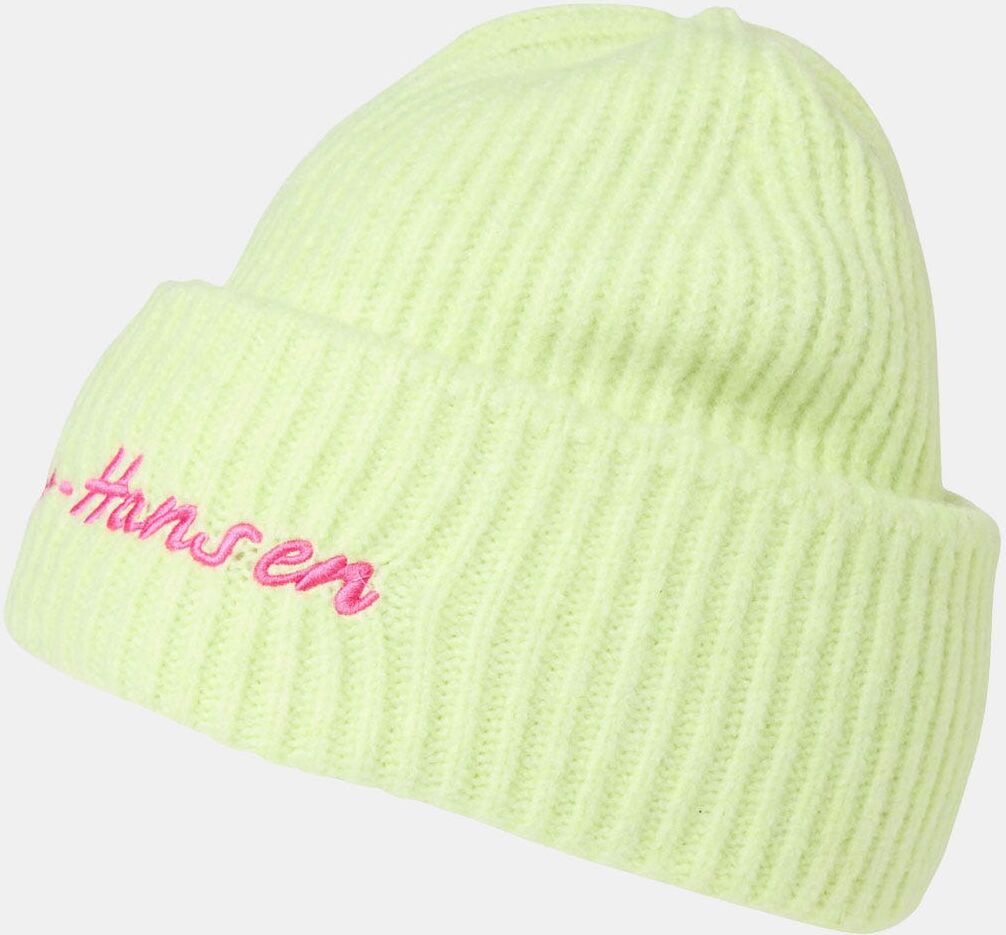 Helly Hansen Soft Rib Beanie - Yellow/Green - STD