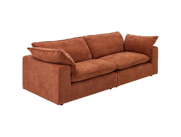 Sofa Zazu Polyester rost B 244 T 99 cm