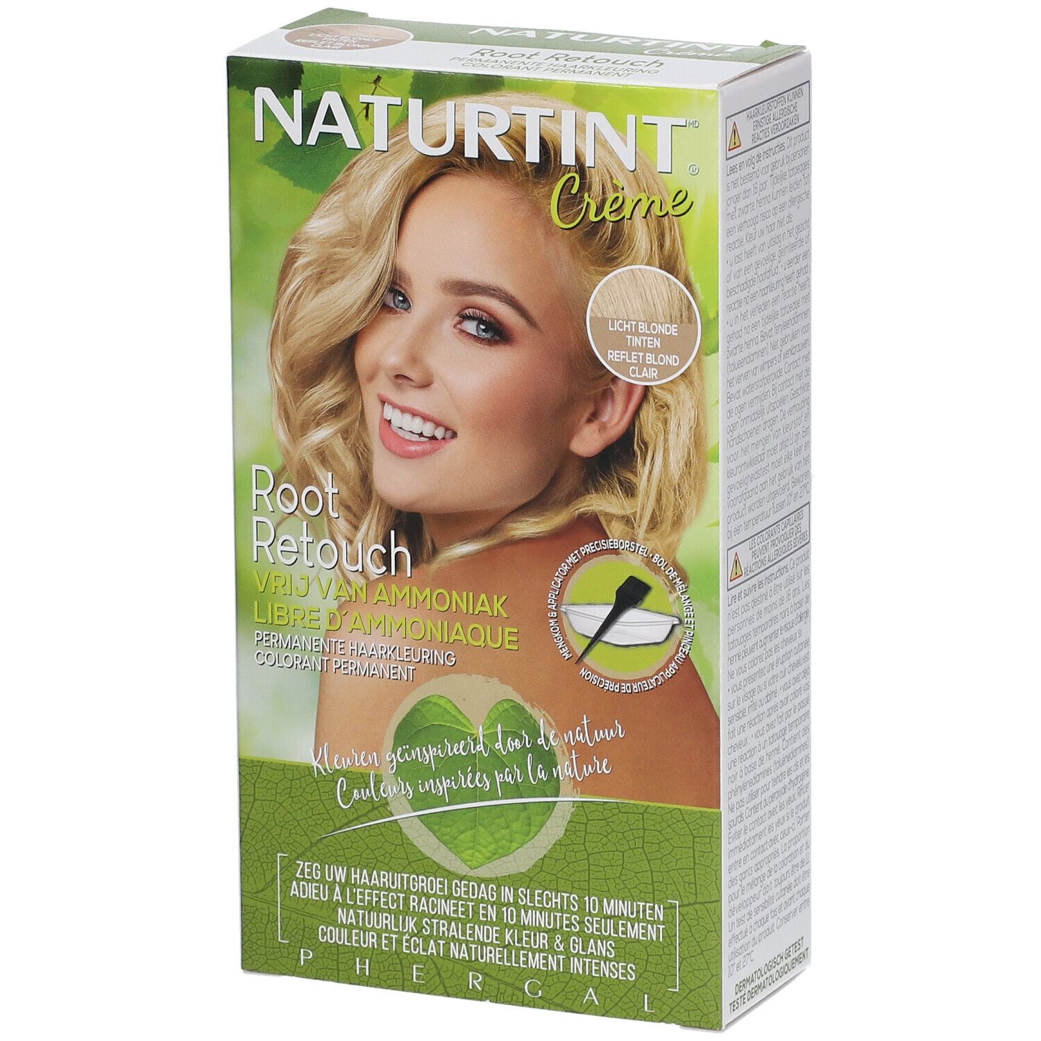 Naturtint Root Retouch Licht Blond 45 ml Kombipackung