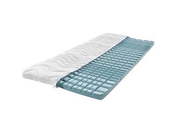 Sleeptex Topper, Weiss, Textil, Füllung: Hohlfaser, 90x200 cm, Textiles Vertrauen - Oeko-Tex®, Bezug abnehmbar/waschbar, für Hausstauballergiker geeignet, optimale Belüftung, atmungsaktiv, Schlafzimmer, Matratzen, Topper