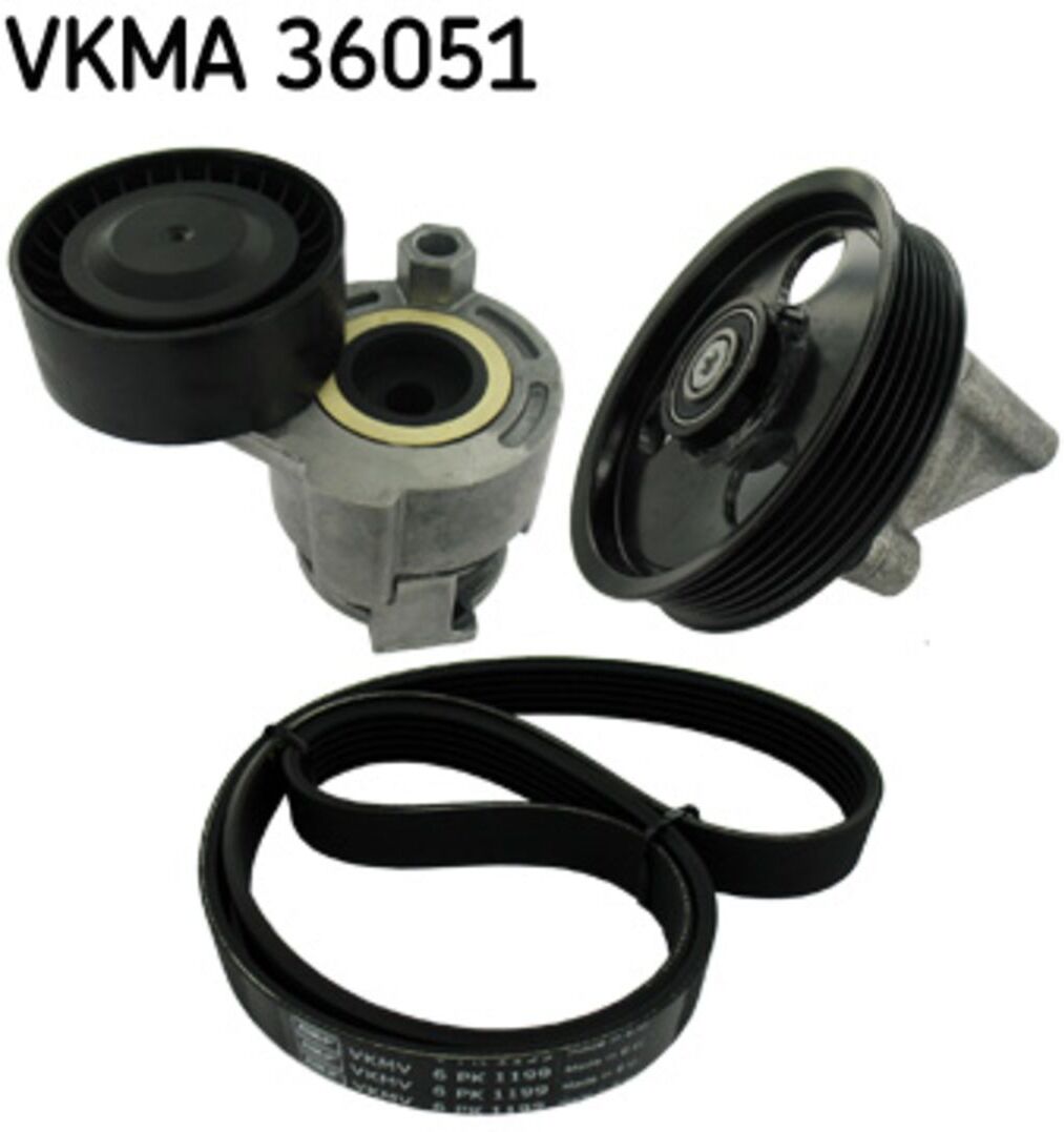 Keilrippenriemensatz SKF VKMA 36051