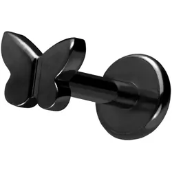 Titan Labret mit Push Fit SCHMETTERLING