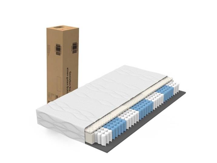 Matelas - VVBV - 160x200 20cm - Ressorts ensachés 7 zones - Fermeté réversible H3/H4 - Housse lavable Oeko-Tex