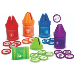 Aktivitätsset – Farben, Zahlen & Wörter