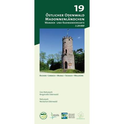 Blatt 19, Östlicher Odenwald - Madonnenländchen, Sonstige von , Meki Landkarten, 978-3-947593-28-6