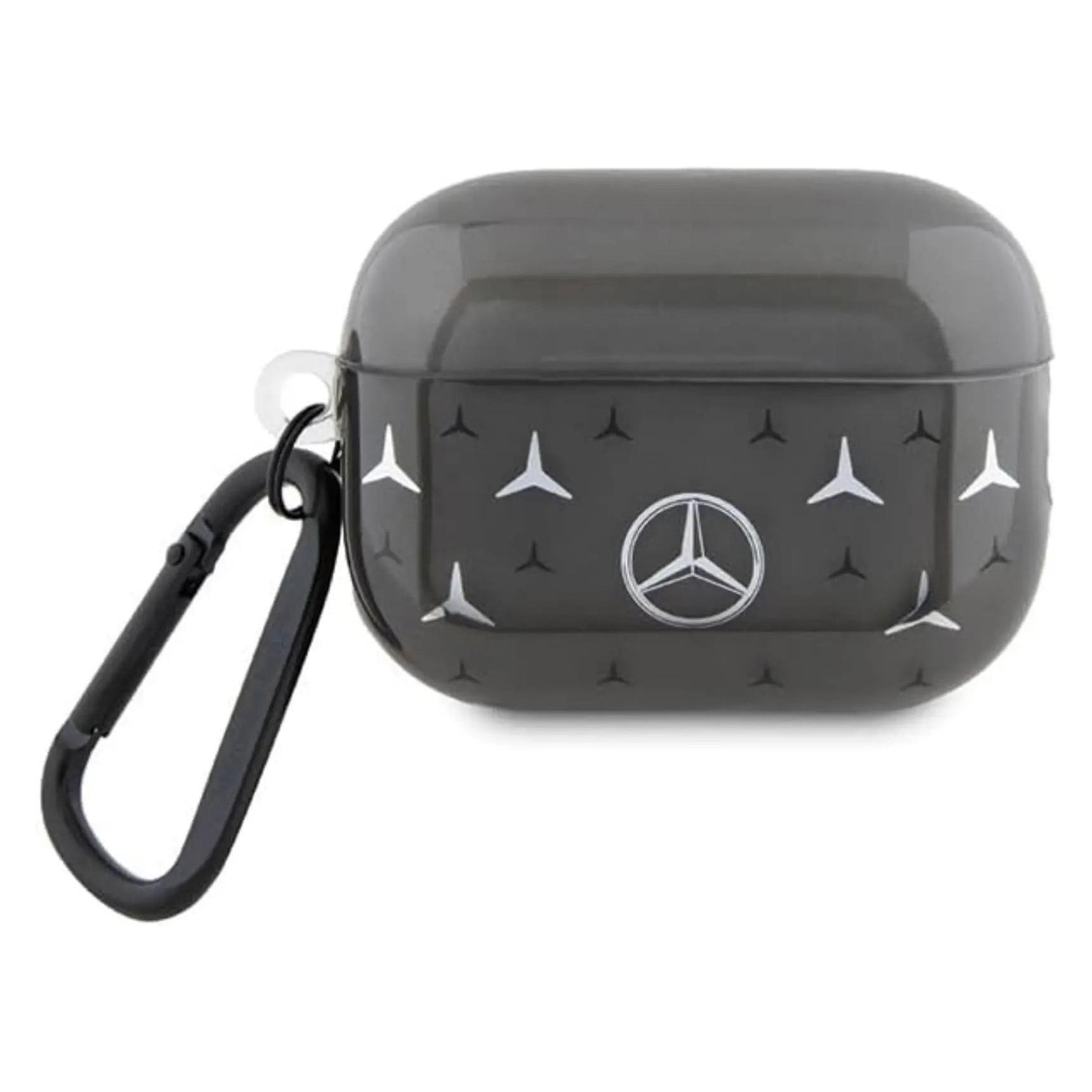 Mercedes-Benz Mercedes MEAP28DPMGS AirPods Pro 2 cover czarny/black Large Star Pattern (Kopfhörer Hülle) (Mer007830-0)