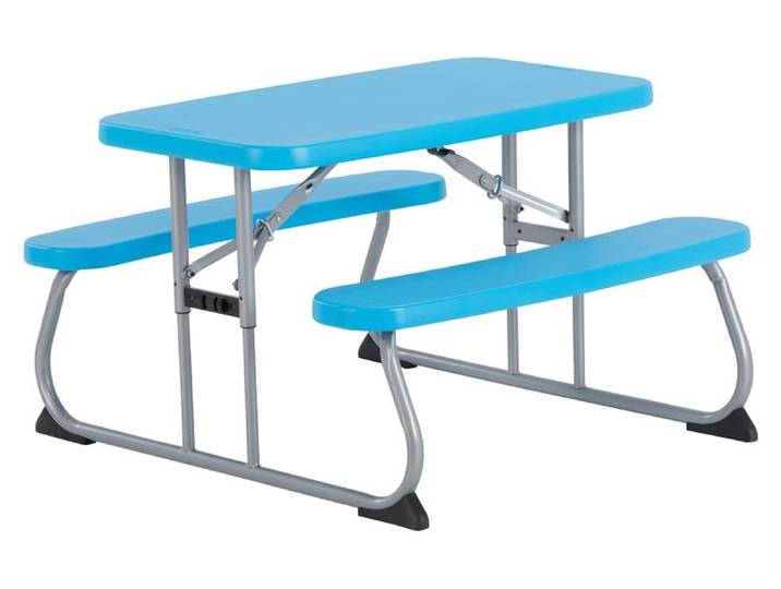 Lifetime Kunststoff Tisch für Kinder Blau 83x90x53 cm