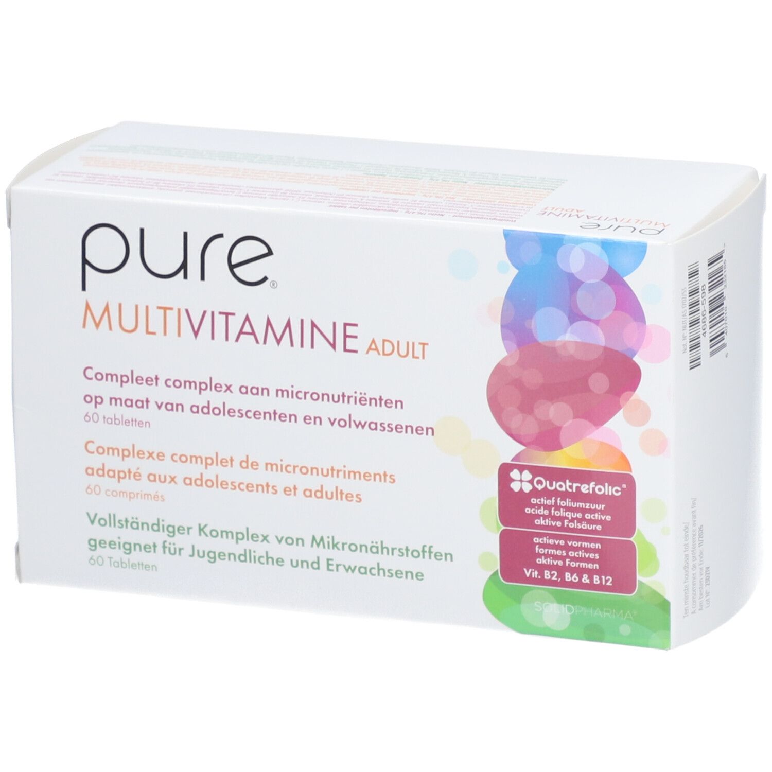 Pure Multivitamine Adult 60 St Tabletten