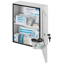 ALUDERM Verbandschrank »HEIDELBERG« mit Füllung, 30.2x36.2x14 cm
