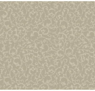 Seabrook Designs Nadine Mini Scrolls Unpasted Wallpaper