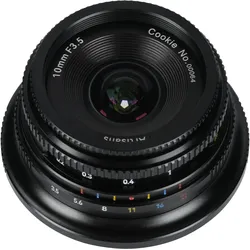 7artisans 10mm F3.5 Sony E (Sony E, APS-C / DX), Objektiv, Schwarz