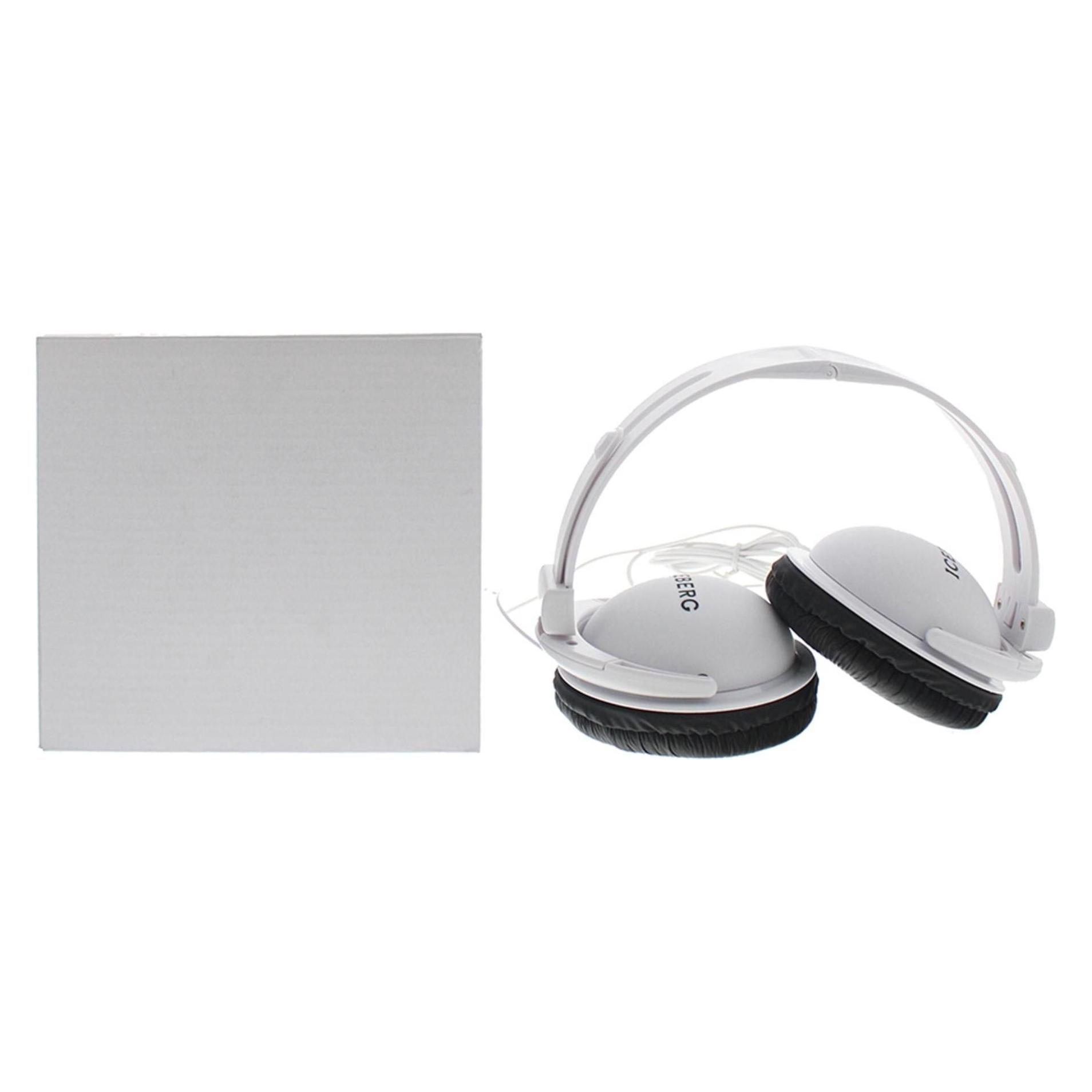 Iceberg Homme, Wired, GWP Kopfhörer, Weiss (Kabelgebunden) (56584084)