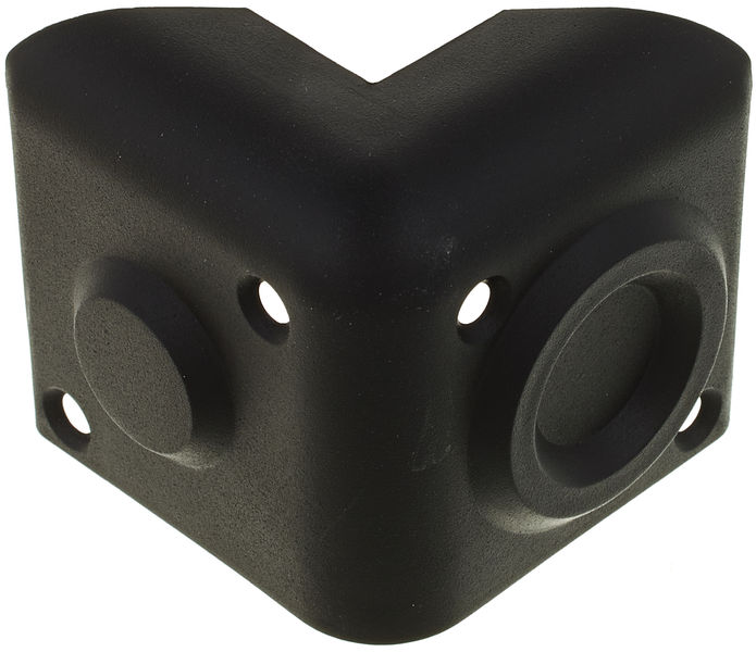 Adam Hall 4018 Cabinet Corner Black