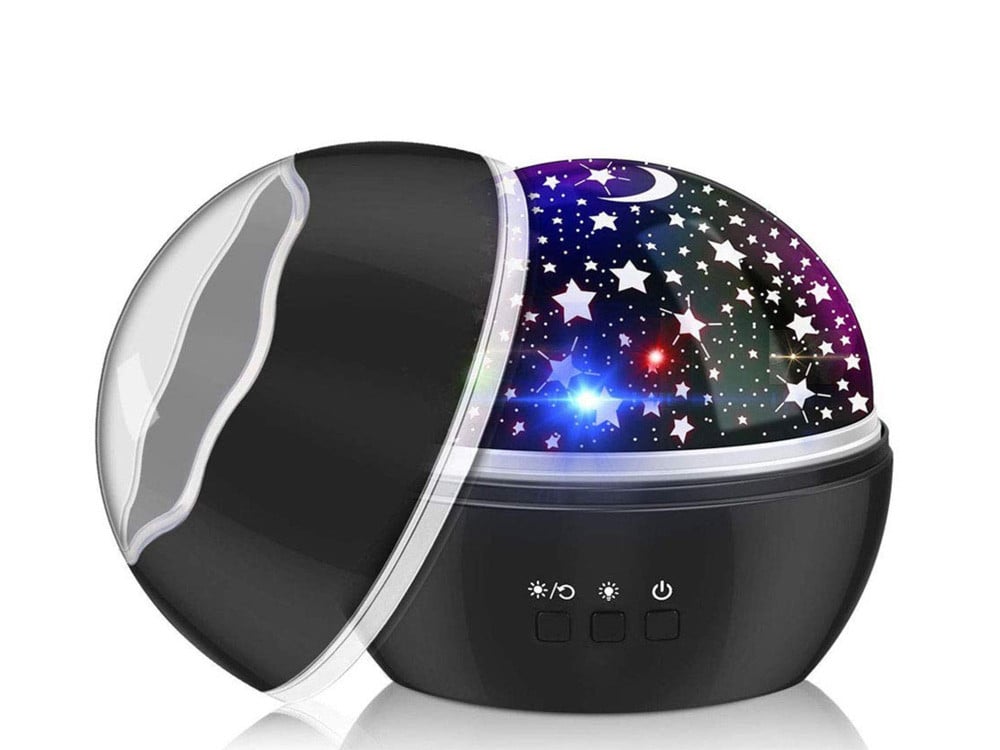 TechKidz Nachtlamp model Fantasia, zwart