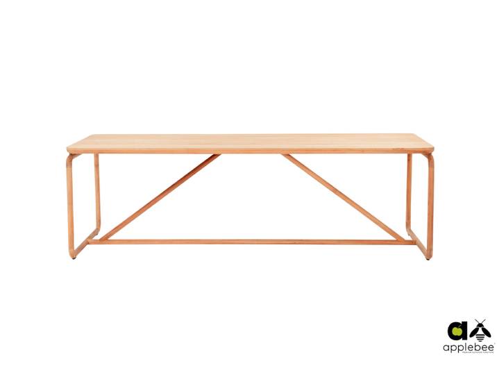 Apple Bee Dolce Dining Tisch Teak 240x100 cm