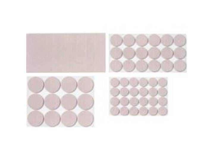 PARKSIDE® Set de patins pour parquet ou set de patins antidérapants et antibruit (lot de 55 pièces, brun clair)