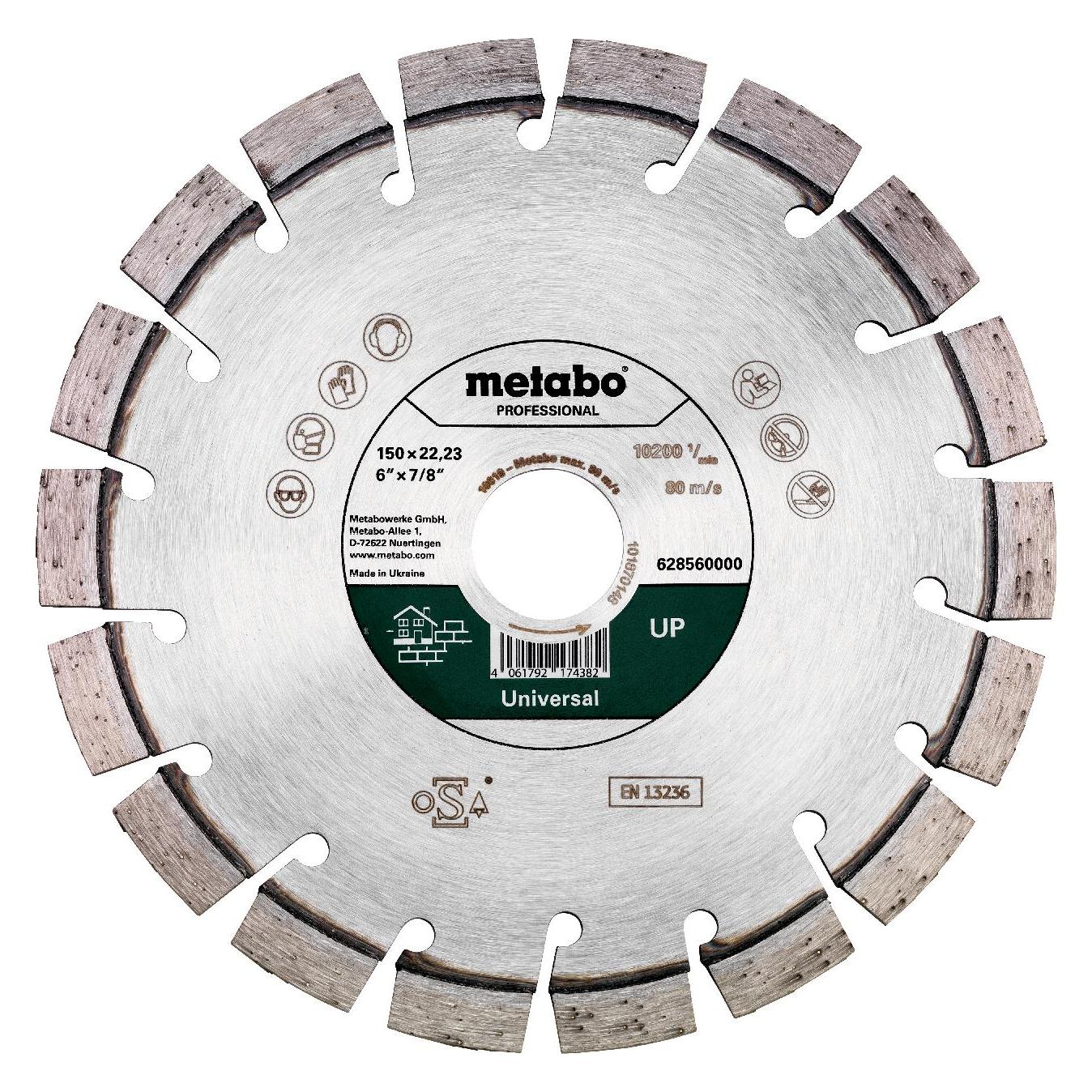 Metabo Diamanttrennscheibe (628560000)