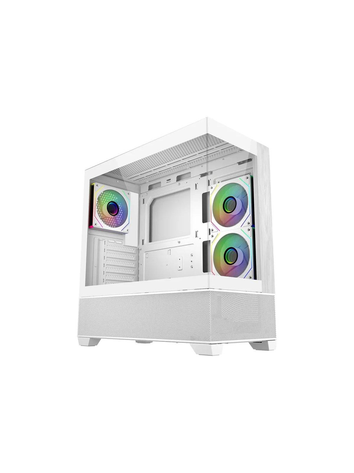 Cooler Master Elite 690 Wood - Gehäuse - Tower - Weiß