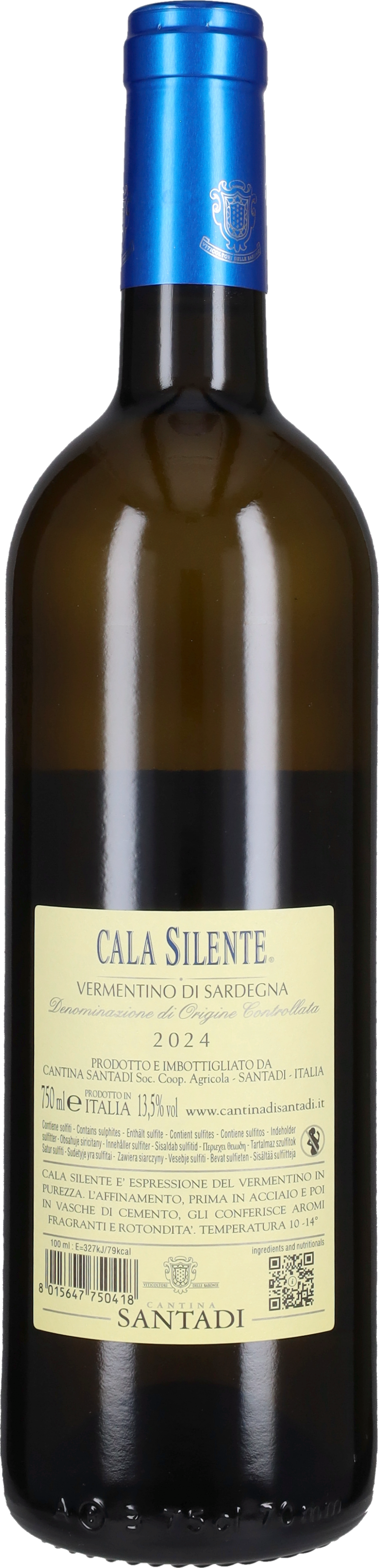 Vermentino di Sardegna 'Cala Silente' Santadi 2025