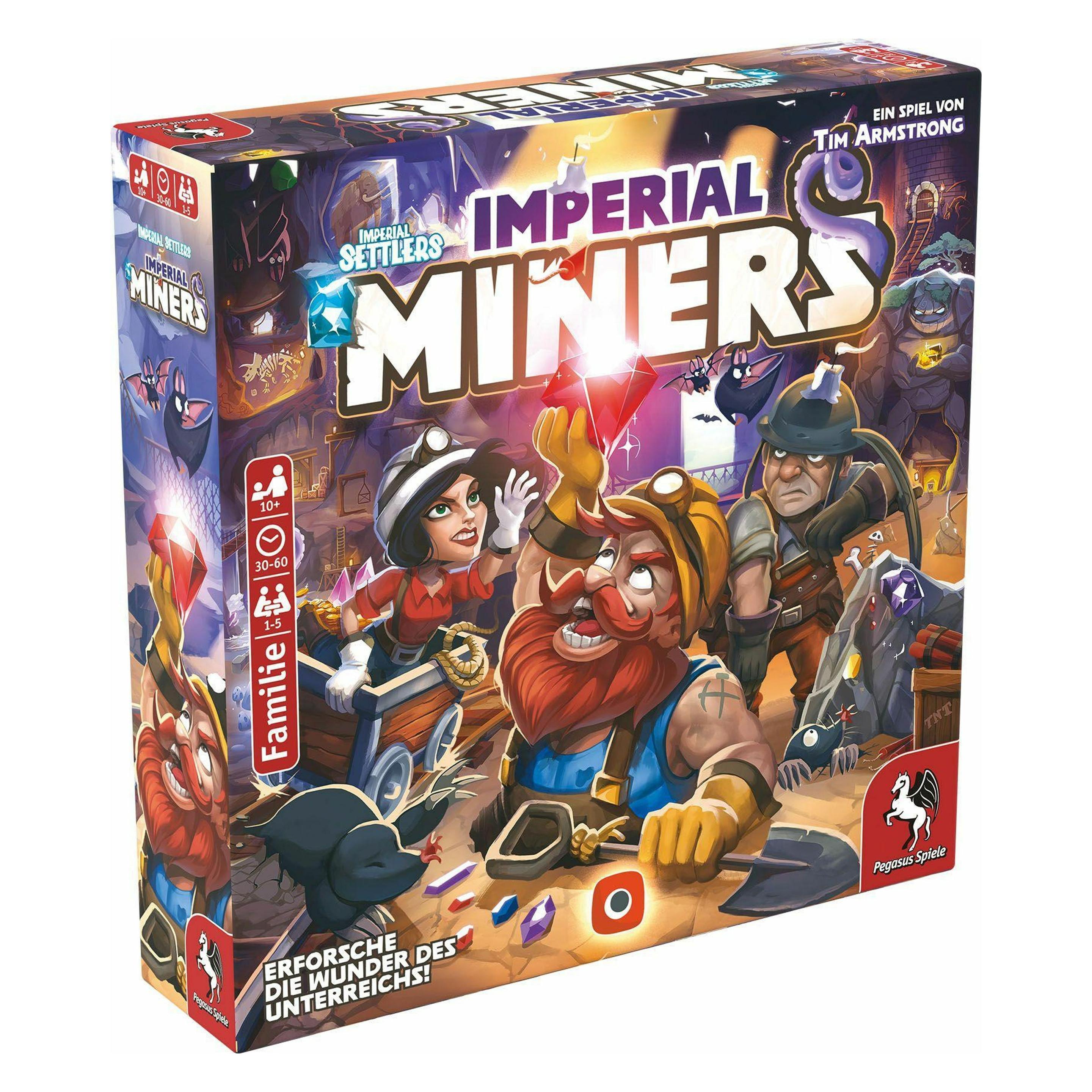 Pegasus Imperial Miners (Portal Games) (Deutsch, 1 - 5 Spieler) (57519G)