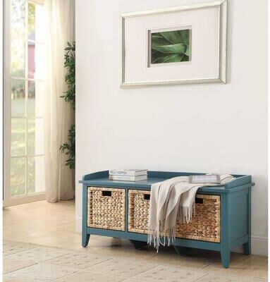 CDecor Splendid Bench with 3-Drawer
